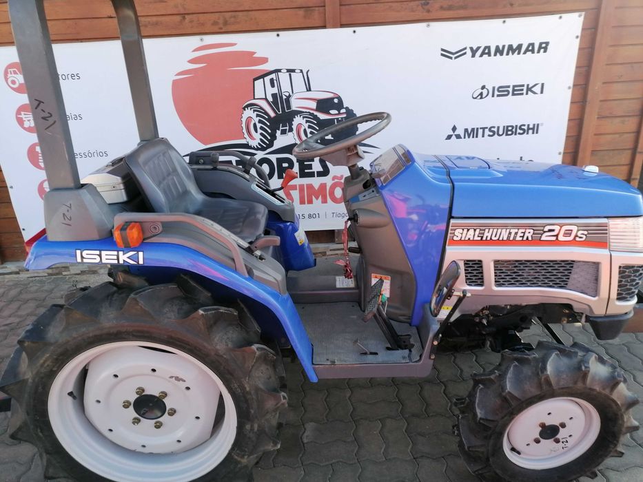 ISEKI SIAL HUNTER 20S, 4x4 27 cv com capota
