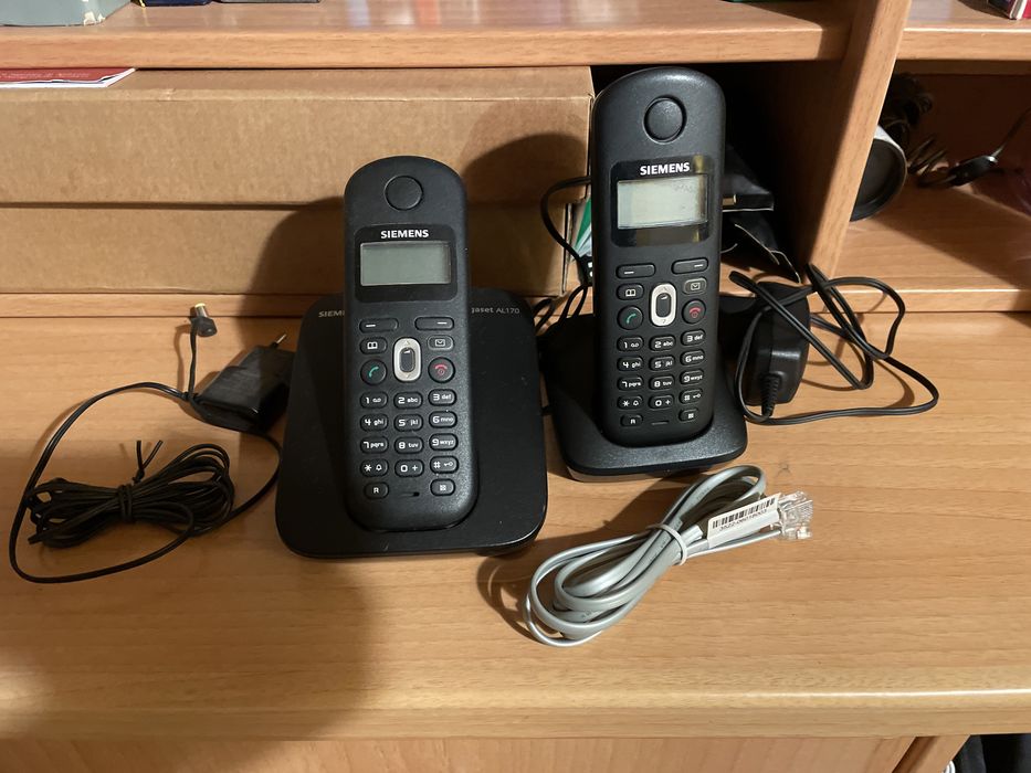 Par Telefones Siemens sem Fio