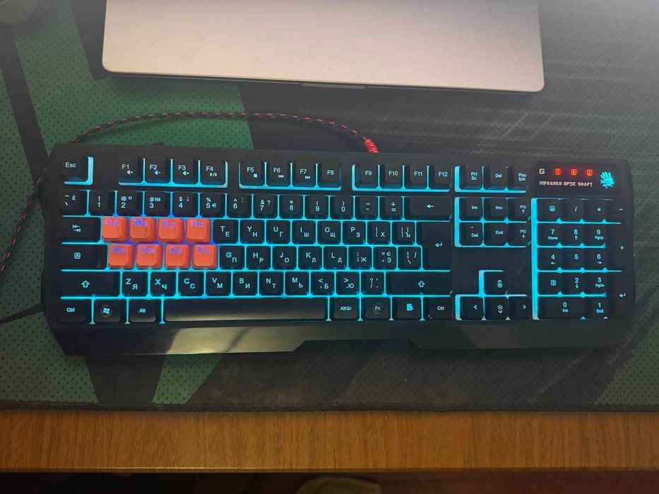 Клавіатура дротова Bloody B188 USB