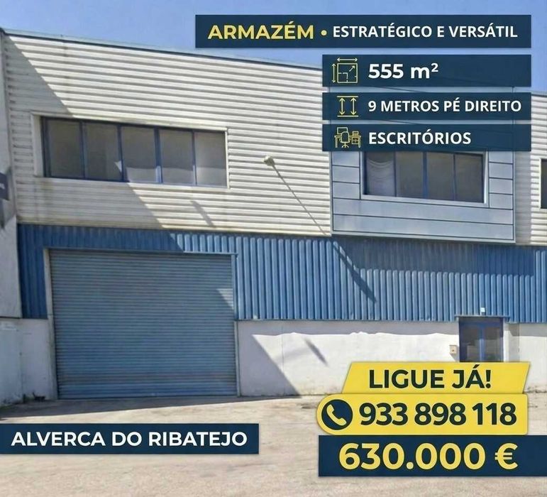 Armazém com Escritórios em Alverca do Ribatejo, Estratégico e Versátil