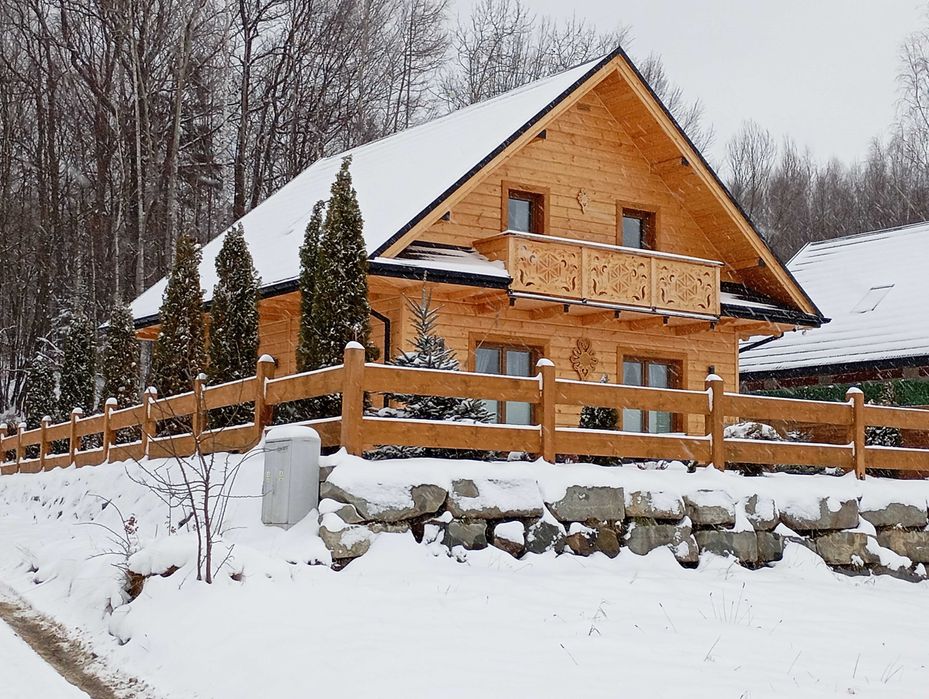 Domek z jacuzzi i sauną w górach na wyłączność