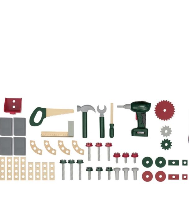 Дитячий дерев‘яний робочий стіл Parkside з усіма інструментами