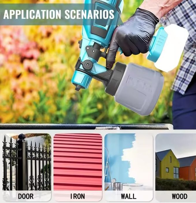 Pistola de Pintura a Bateria