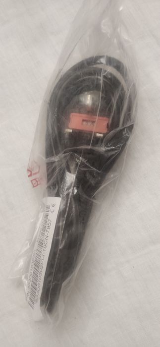 Cabo alimentação com plug UK, socket inglêsa