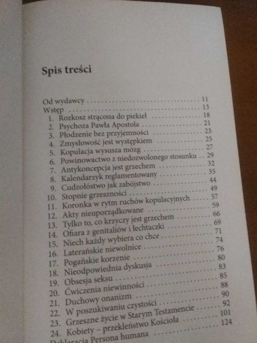 Seweryn Mosz, Zakazany owoc. Seksualne obsesje Kościoła.