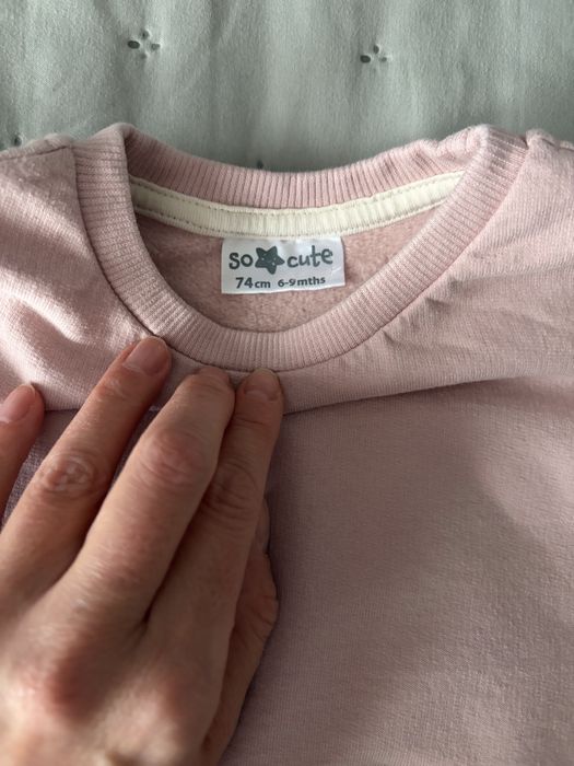 Dwa Komplety Dresy Dla Dziewczynki Nowe 74