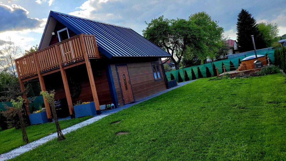 Domek całoroczny Zakątek Krasice, strefa relaksu, bania, jacuzzi, quad
