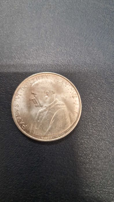 Watykan 500lirow srebna moneta