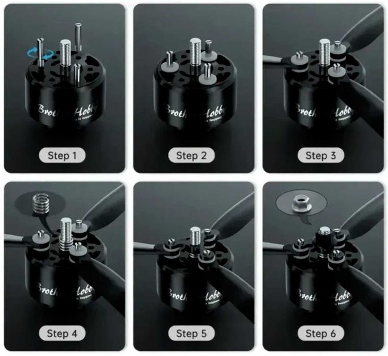 Двигун BrotherHobby Avenger V5 3515 520KV для FPV дрона