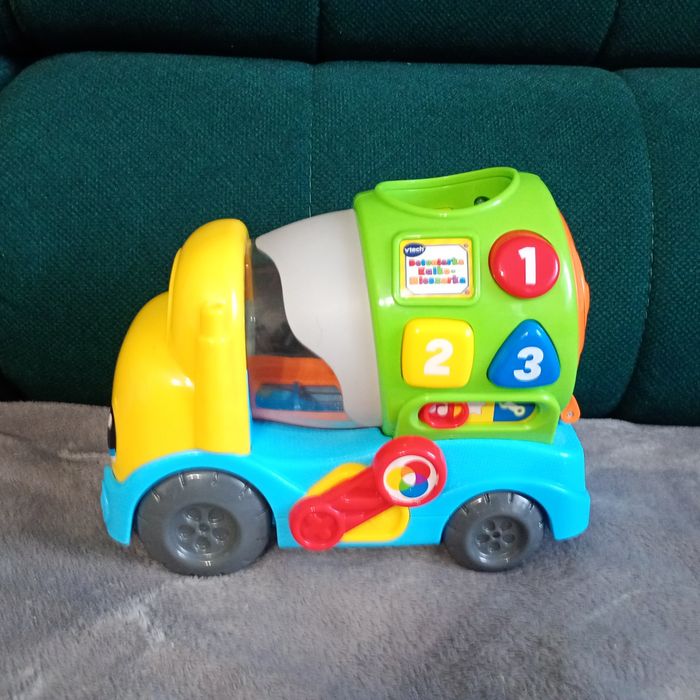 VTech, zabawka edukacyjna Betoniarka Kulko-Mieszarka, 60994