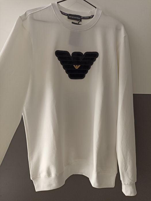 Bawełniana bluza Emporio Armani rozmiar XL