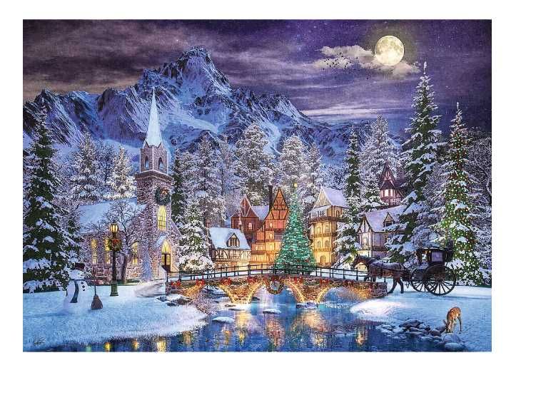 TREFL 10629 PUZZLE 1000 elementów ŚWIĄTECZNA atmosfera