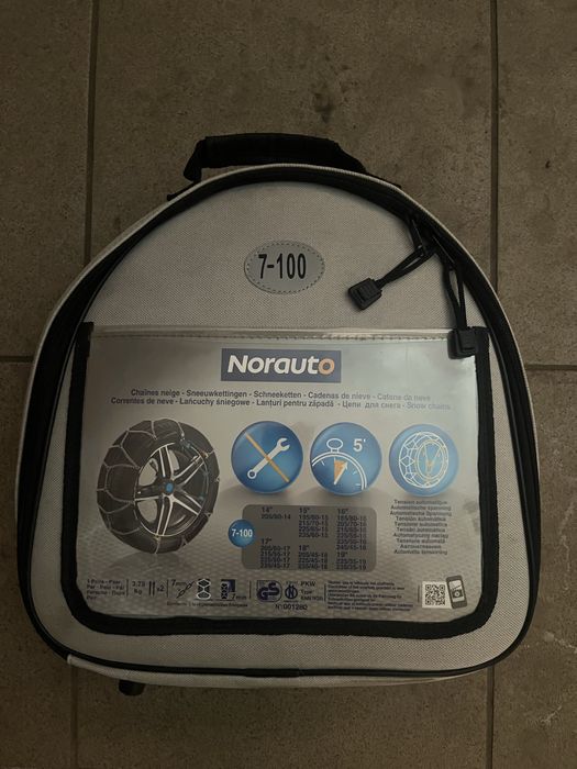 Łańcuchy zimowe norauto 7-100