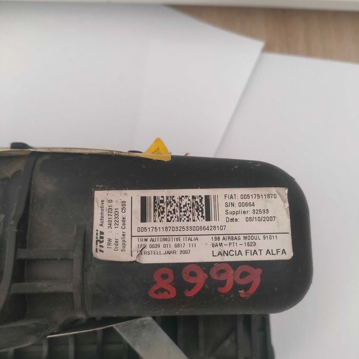 Airbag do Passageiro Fiat Bravo 198