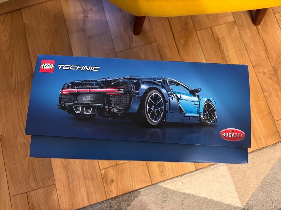 Klocki LEGO bugatti chiron