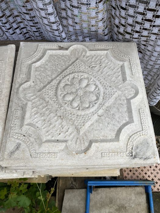 Гіпсова плитка декоративна вінтажна