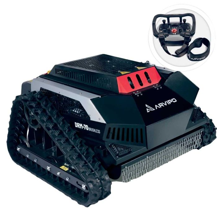 CORTA MATO-DESTROÇADOR REMOTO ARVIPO DRM-70 BRUSHLESS