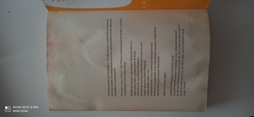 Książka ,,Aurora,, Agata Gładysz Odyseya