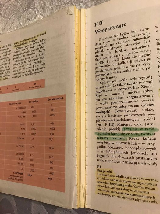 Książka - Tablice geograficzne