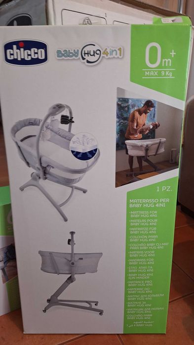 Baby hug 4 em 1 Chicco usado como novo