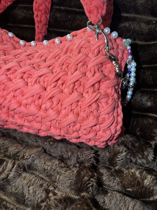 Вʼязана сумка ручної роботи