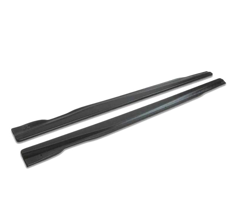 EXTENSÕES DE EMBALADEIRAS LATERAIS MERCEDES W117 45 W176 12-18 PRETO