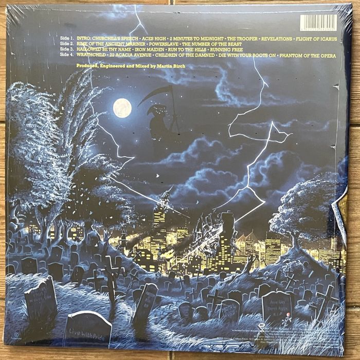 Iron Maiden - Live After Death 40th Anniversary Edition LPs