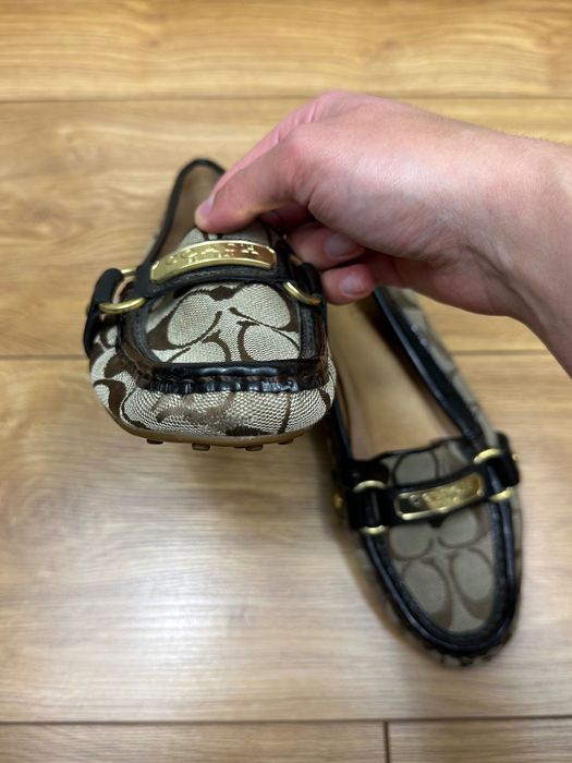 Damskie mokasyny Coach Felisha monogram