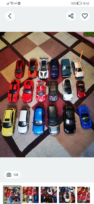 Машинки різні. Колекційні. Масштабні. 1/24