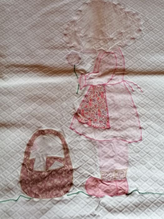 Colcha  para caminha de bebé