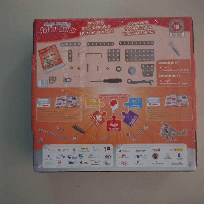 Metal building - Avião | Science4You | Selado/Novo