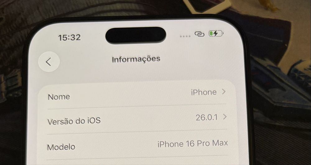 Iphone 16 Pro Max 256GB (100% bateria) (3 anos garantia)