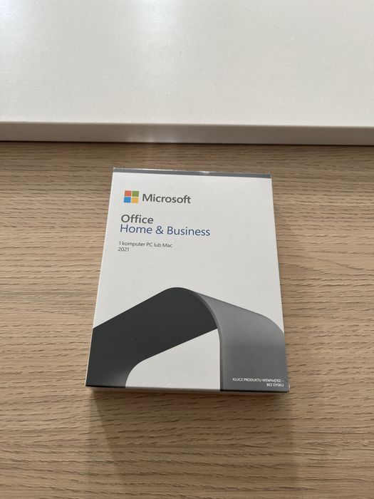 Microsoft Office Home & Business 2021 oprogramowanie 1 komputer PC Mac