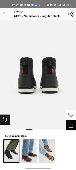 Тимберленды Levi's