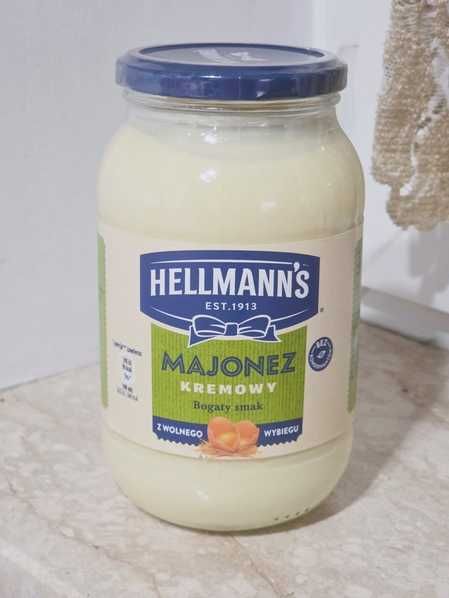 Majonez Hellman's kremowy 625ml