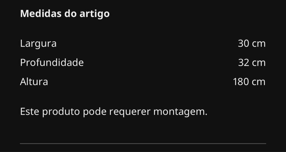 Armário com prateleiras IKEA - ENHET