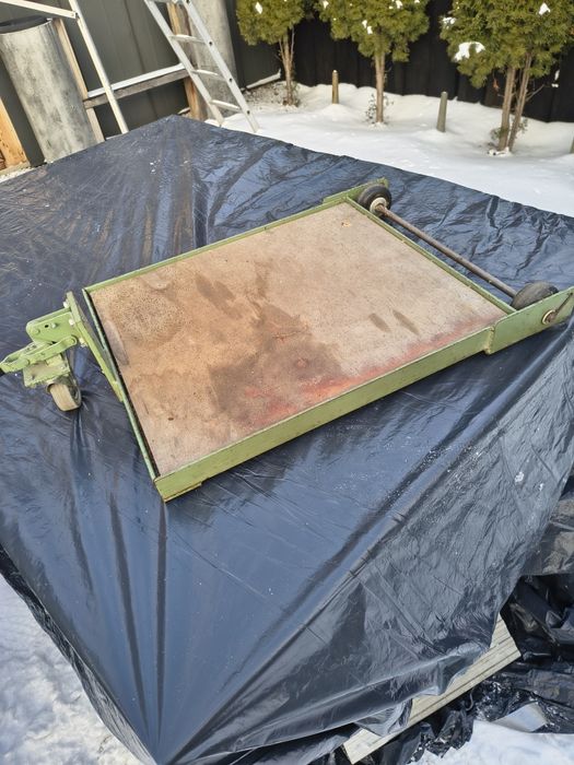 Platforma wózek pod maszynę