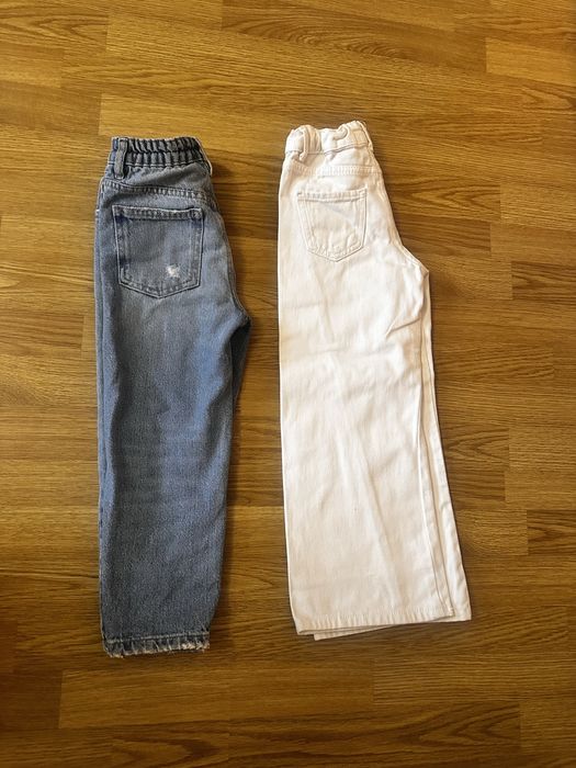 Джинси zara 122 6-7р