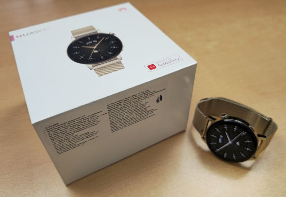 HUAWEI Watch GT3 Elegant 42mm - bracelete NUNCA USADA