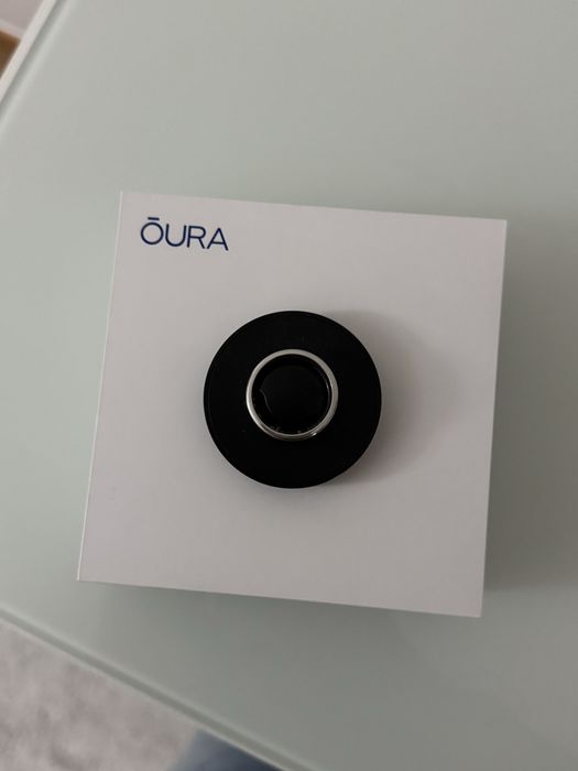 Oura ring 3 horizon silver size 8