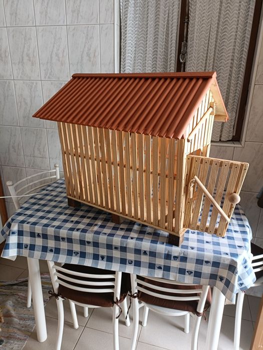 canastro com iluminação