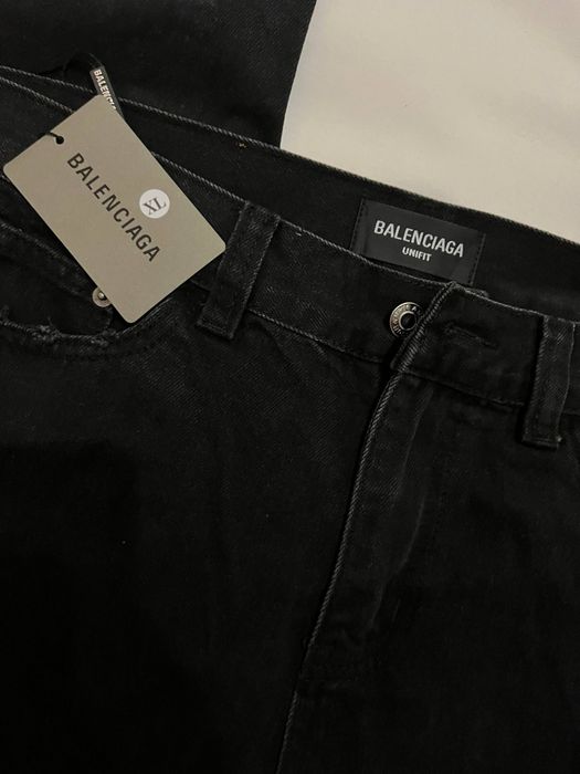 Balenciaga lost tape flared washed джинси