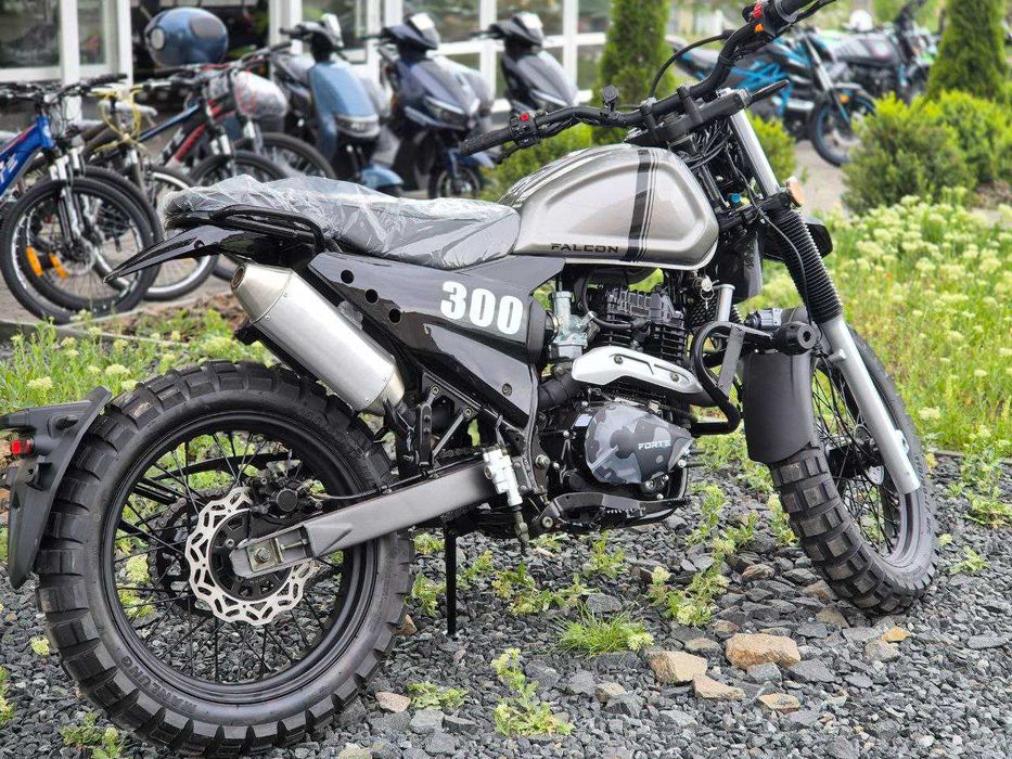 НОВИЙ‼️ Мотоцикл Forte Scramler 300