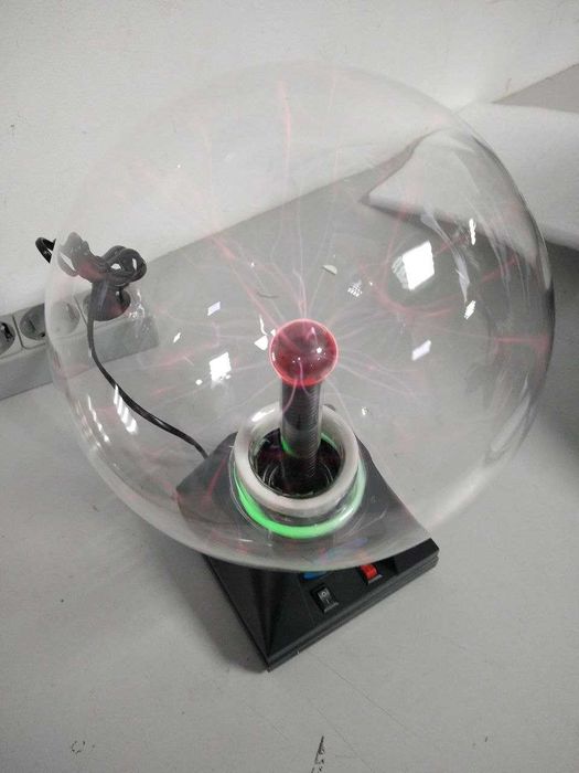 САМЫЙ БОЛЬШОЙ РАЗМЕР Плазменный шар молнии Шар Теслы Plasma Ball 20 см