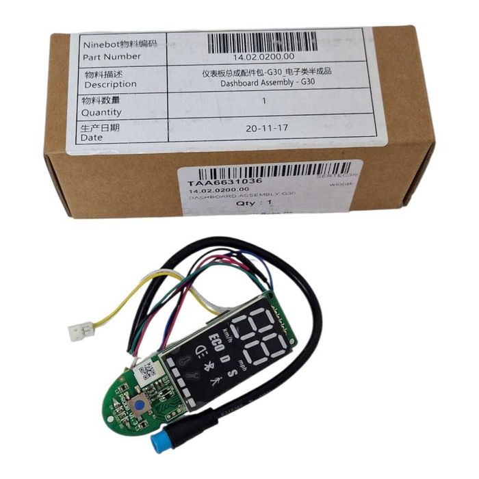Dashboard wyświetlacz do hulajnogi Ninebot Kickscooter MAX G30