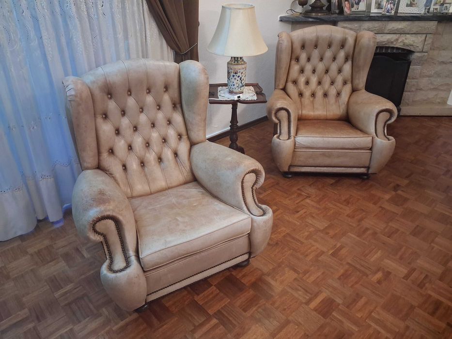 Conjunto sofas vintage