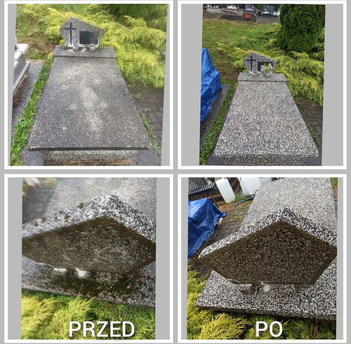 Czyszczenie nagrobków opieka nad grobami Rzeszów podkarpackie