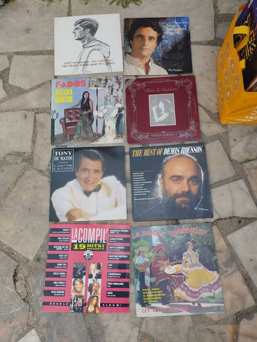 Vários discos vinil
