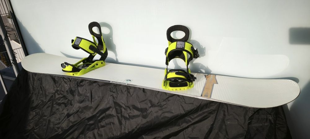 Deska snowboardowa Nidecker Platinium 161W + Drake King XL