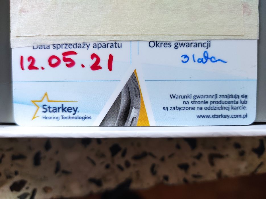 Aparat słuchowy Starkey Muse IQ i2400 itc, stan idealny